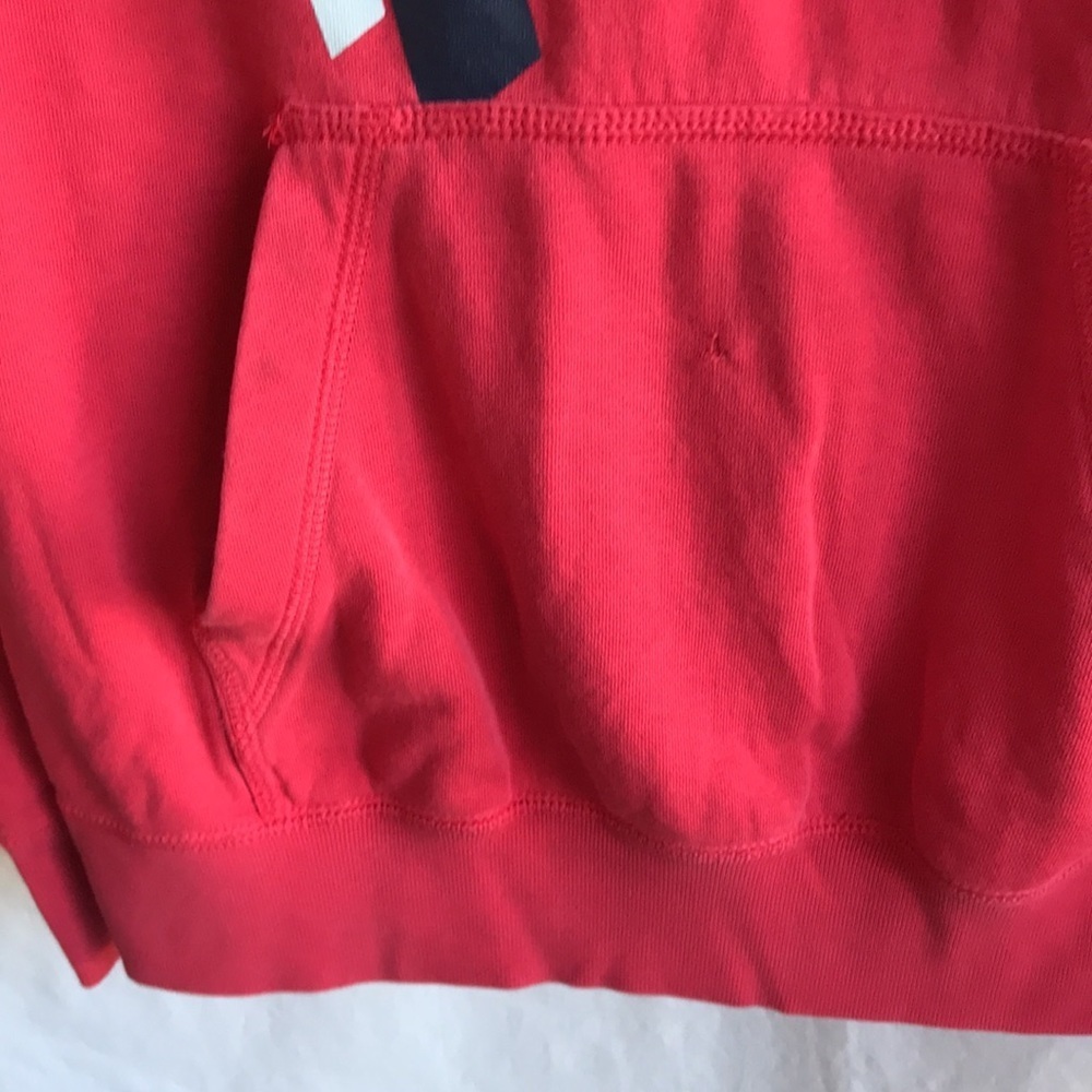 Nike coral/blue/white hoodie, size M - Picture 4 of 8